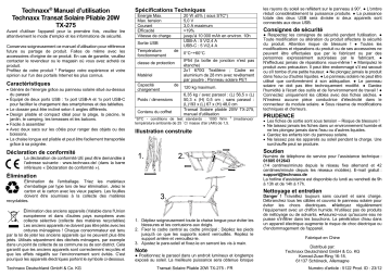 Technaxx TX-275 Manuel du propriétaire | Fixfr