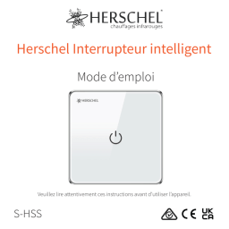 Manuel d'utilisation Herschel S-HSS-B - Contrôle intelligent des appareils