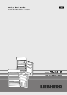 Liebherr UK 1720 Comfort Mode d'emploi