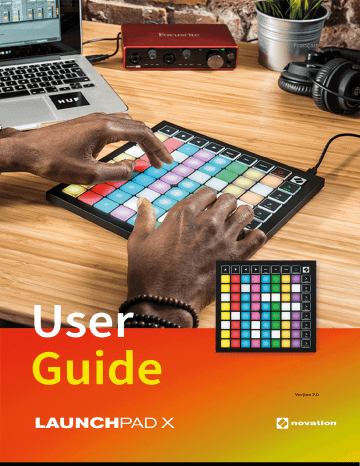 Manuel du Novation Launchpad X - Guide Utilisateur | Fixfr