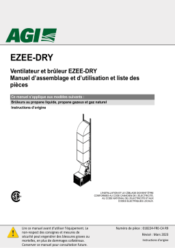 Manuel du propriétaire AGI Ezee Dry Fan and Heater