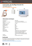 Herschel T-T2 Manuel d'installation