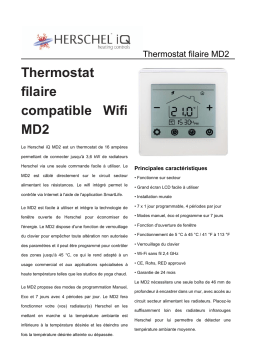 Herschel T-MD2 - Manuel d'utilisation