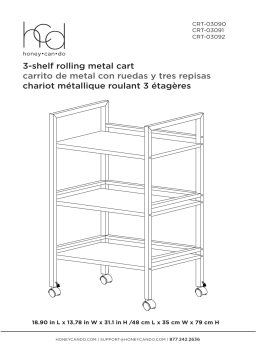 Honey Can Do CRT-09622 Manuel utilisateur