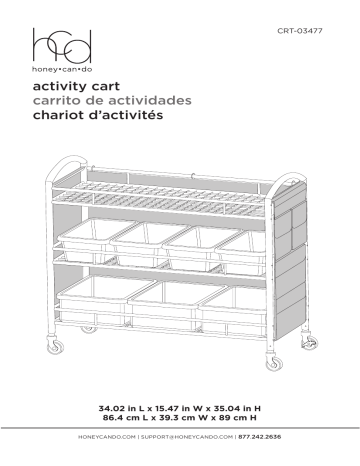 Manuel d'utilisation Honey Can Do CRT-03477 | Fixfr