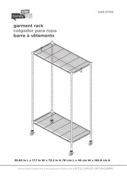 Honey Can Do GAR-01120 Manuel d'utilisation