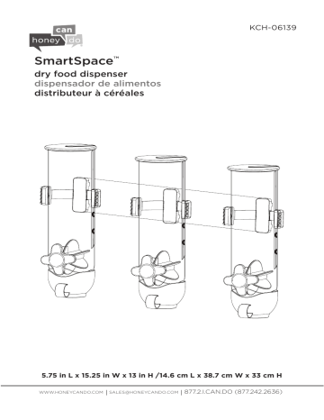 Manuel d’utilisation Honey Can Do KCH-06139 | Fixfr