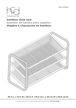 Honey Can Do SHO-01599 Manuel utilisateur