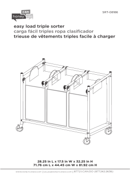 Manuel utilisateur Honey Can Do SRT-08186 - Télécharger PDF