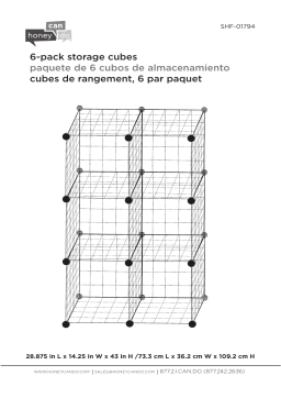 Manuel d'utilisation Honey Can Do SHF-09489 - Organisation et rangement