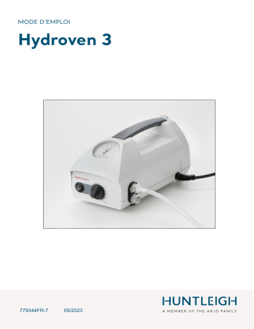 Manuel d'utilisation Huntleigh Hydroven 3 | Fixfr