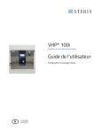 Steris Vhp Dv-1000 Biodecontamination System Mode d'emploi