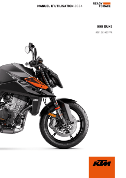 KTM 990 Duke Manuel du propriétaire