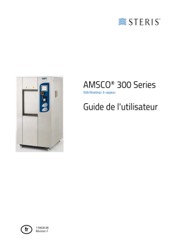 Manuel du stérilisateur à vapeur Steris Amsco 300 Series