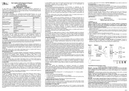 Manuel du propriétaire Gima 24567 - Test multi-drogues