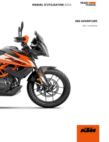 KTM 390 Adventure Spoked Wheels Manuel du propriétaire | Fixfr