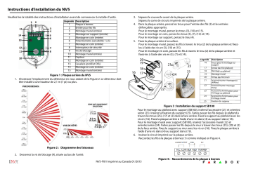 PARADOX NV5 Installation manuel | Fixfr