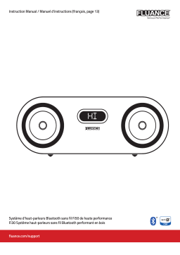 Manuel d'utilisation Fluance Fi50 - Télécharger PDF