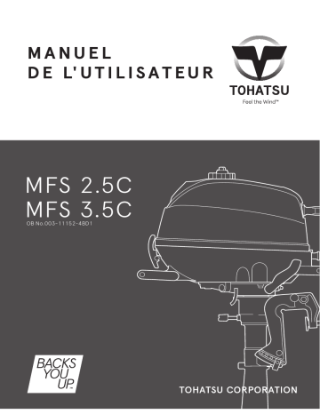 TOHATSU MFS 2.5C Manuel du propriétaire - Télécharger PDF | Fixfr