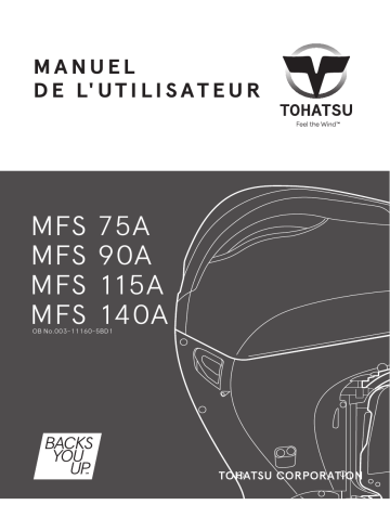 TOHATSU MFS 90A Manuel du propriétaire -  Téléchargement PDF | Fixfr