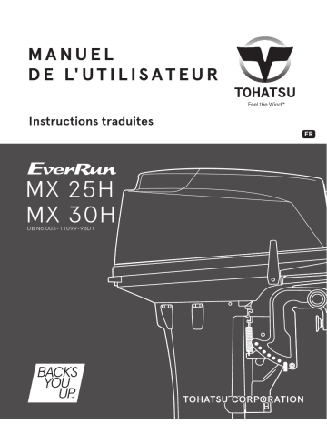 TOHATSU MX 25H Manuel du propriétaire - Télécharger & Lire | Fixfr