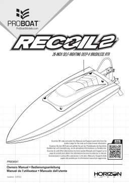 Manuel du propriétaire Pro Boat PRB08041 - Téléchargement PDF