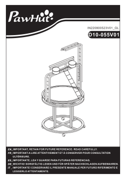 PawHut D10-055V01 Manuel utilisateur