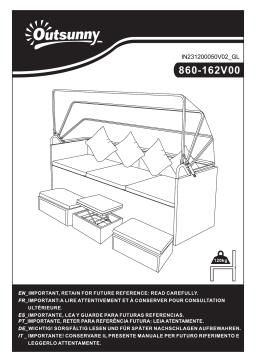 Manuel Utilisateur Outsunny 860-162V00DB - Téléchargement Gratuit