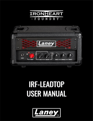 Laney IRF-LEADTOP Manuel utilisateur | Fixfr