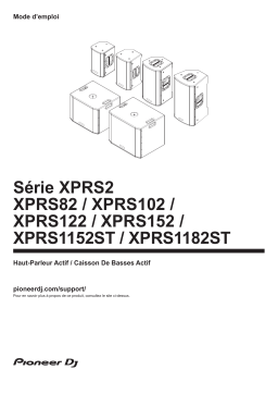 Pioneer XPRS82 Manuel du propriétaire