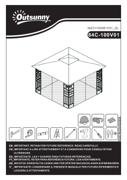 Manuel d'utilisation Outsunny 84C-100V01GY