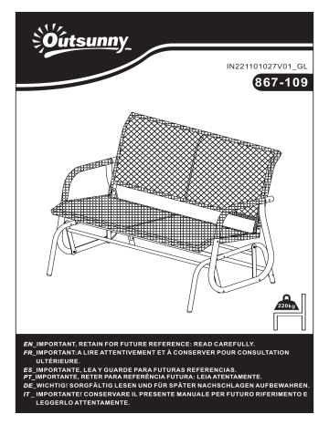 Manuel d'utilisation Outsunny 867-109CG | Fixfr