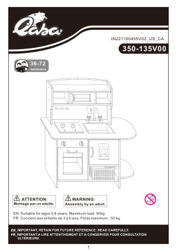 Manuel d'utilisation Qaba 350-135V00PK