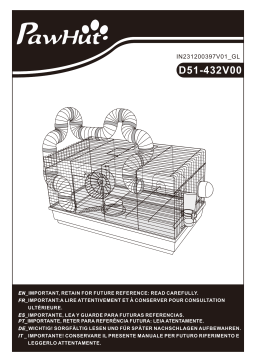 PawHut D51-432V00GY Manuel utilisateur