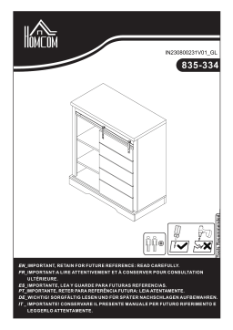 HOMCOM 835-334 Manuel Utilisateur