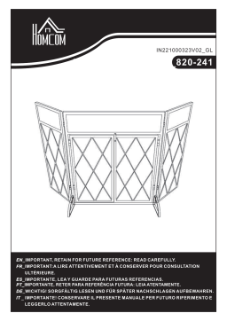 HOMCOM 820-241 Manuel utilisateur