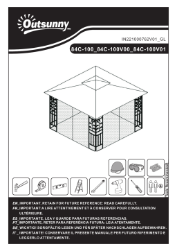 Outsunny 84C-100GY Manuel utilisateur