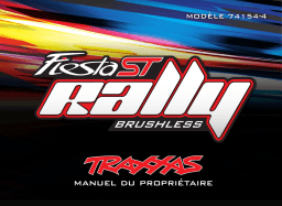Manuel utilisateur Traxxas Ford Fiesta ST BL-2s - Télécharger et lire en ligne