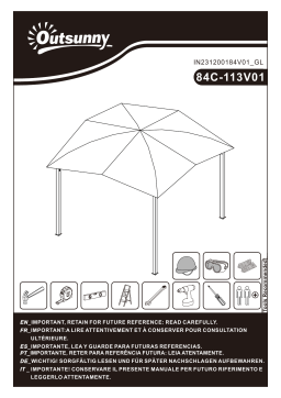 Outsunny 84C-113V01GY Manuel utilisateur