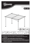 Outsunny 84C-287 Manuel utilisateur