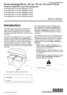 Manuel utilisateur Toro 42in Bagger, Zero-Turn-Radius Riding Mower