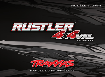 Traxxas Rustler 4X4 VXL Manuel utilisateur - Télécharger PDF | Fixfr
