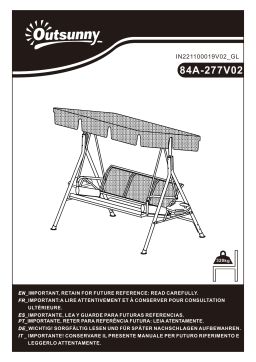 Outsunny 84A-277V02KK Manuel Utilisateur