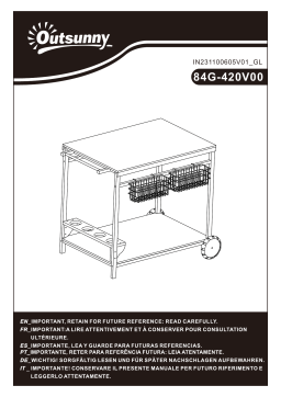 Outsunny 84G-420V00ND Manuel utilisateur