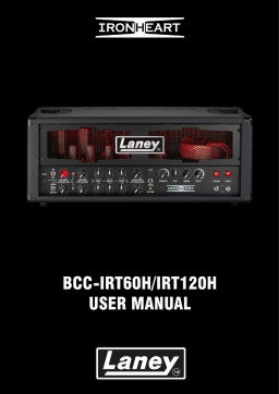 Laney BCC-IRT60H-BCC-IRT120H Manuel utilisateur