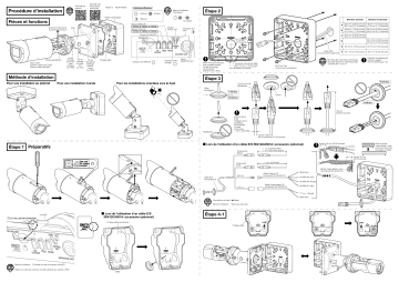 Manuel d'installation i-PRO WV-S15700-V2L | Fixfr