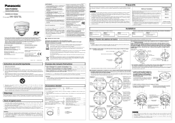 i-PRO WV-S2570L Guide d'installation