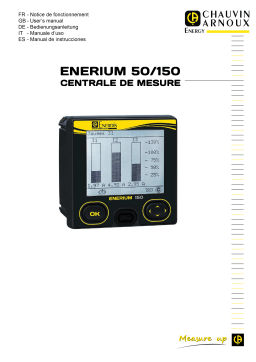 Manuel utilisateur ENERIUM 150 RS485