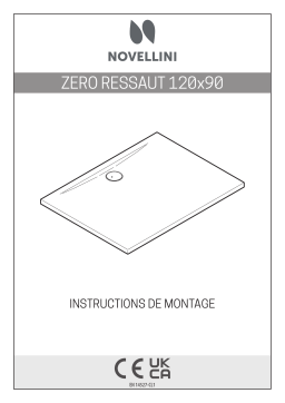 Novellini 60814IST 03 ZERO RESSAUT Mode d'emploi