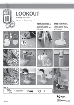 Catit Lookout - 52025 Manuel utilisateur